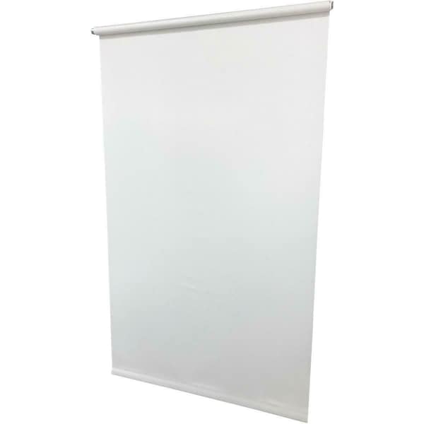 Trama 55 x 72 in. Jupiter Economy Roller Shade, White 2009288 - main